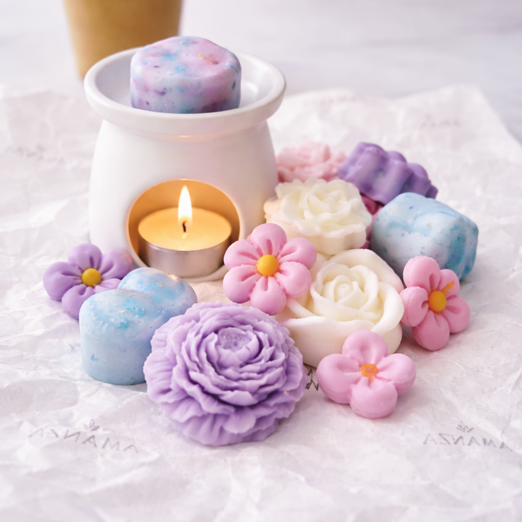 Wax Melt 100 gr Flores al Alba | Cera Aromática Floral Chile